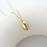 Bohemian Shell Pendant Necklace 925 Sterling Silver Choker Jewelry