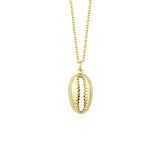 Bohemian Shell Pendant Necklace 925 Sterling Silver Choker Jewelry