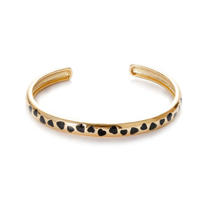 Bohemian Brass Open Bracelet Heart Butterfly Drip Accessories