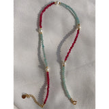 Boho Colorful Beads Mix & Match Necklace Summer Pearl Choker