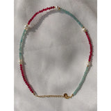 Boho Colorful Beads Mix & Match Necklace Summer Pearl Choker