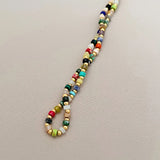 Bohemian Stone Bead Choker Necklace for Women Charm Party Jewelry