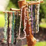 Bohemian Crystal Stone Choker Necklace for Women H123