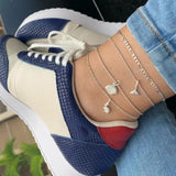 Bohemian Turtle Shell Scallop Anklet for Women, Beach Jewelry