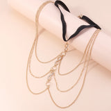 Crystal Infinity Leg Thigh Chain Women Beach Sexy Body Jewelry