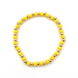 Bohemian Enamel Beaded Women's Bracelet Bangle DIY Colorful Round Beads