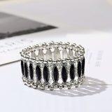 Bohemian Ethnic Crystal Elastic Bracelets for Women