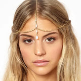 Bohemian Ethnic Head Chain Exotic Wedding Headband
