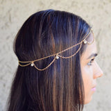 Bohemian Ethnic Head Chain Exotic Wedding Headband