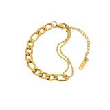 Bohemian Ethnic Style Thick Chain Aluminum Chain Bracelet