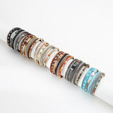 Bohemian Wide-brimmed Leather Bracelet for Women