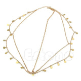 Boho Metal Head Chain Hair Band Unisex