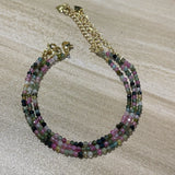 Bohemian Glass Crystal Beads Charm Bracelets For Women