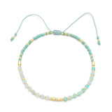 Bohemian Glass Crystal Beads Charm Bracelets For Women