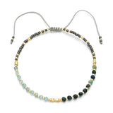 Bohemian Glass Crystal Beads Charm Bracelets For Women