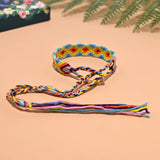 Colorful Bohemian Anklet for Women Macrame Jewelry