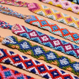 Colorful Bohemian Anklet for Women Macrame Jewelry
