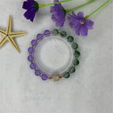 Bohemian 8mm Beaded Bracelet Natural Stone Jades Yoga Alloy Jewelry