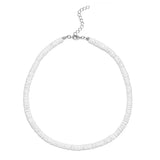 Boho Hawaii Puka Clam Shell Necklace Beach Jewelry