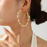 Bohemian Hoop Circle Earrings For Women