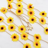 Boho Indian Tribal Flower Hairband Tiara