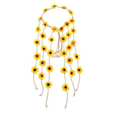 Boho Indian Tribal Flower Hairband Tiara