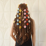 Boho Indian Tribal Flower Hairband Tiara