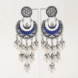 Bohemian Long Earrings Indian Jhumka Jhumki Tassel Earrings