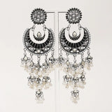 Bohemian Long Earrings Indian Jhumka Jhumki Tassel Earrings