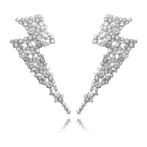 Bohemian Lightning Rhinestone Earrings Crystal Party Jewelry