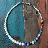 Bohemian Beads Pearl Necklace Mix Match Style Men Women Jewelry
