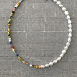 Bohemian Beads Pearl Necklace Mix Match Style Men Women Jewelry