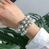 Bohemian Beaded Bracelets Vintage Heart Wings Elephant Bracelets