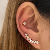 Bohemian Crystal Ear Cuff Earrings For Women