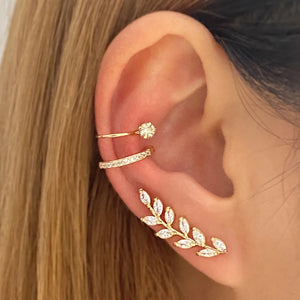 Bohemian Crystal Ear Cuff Earrings For Women