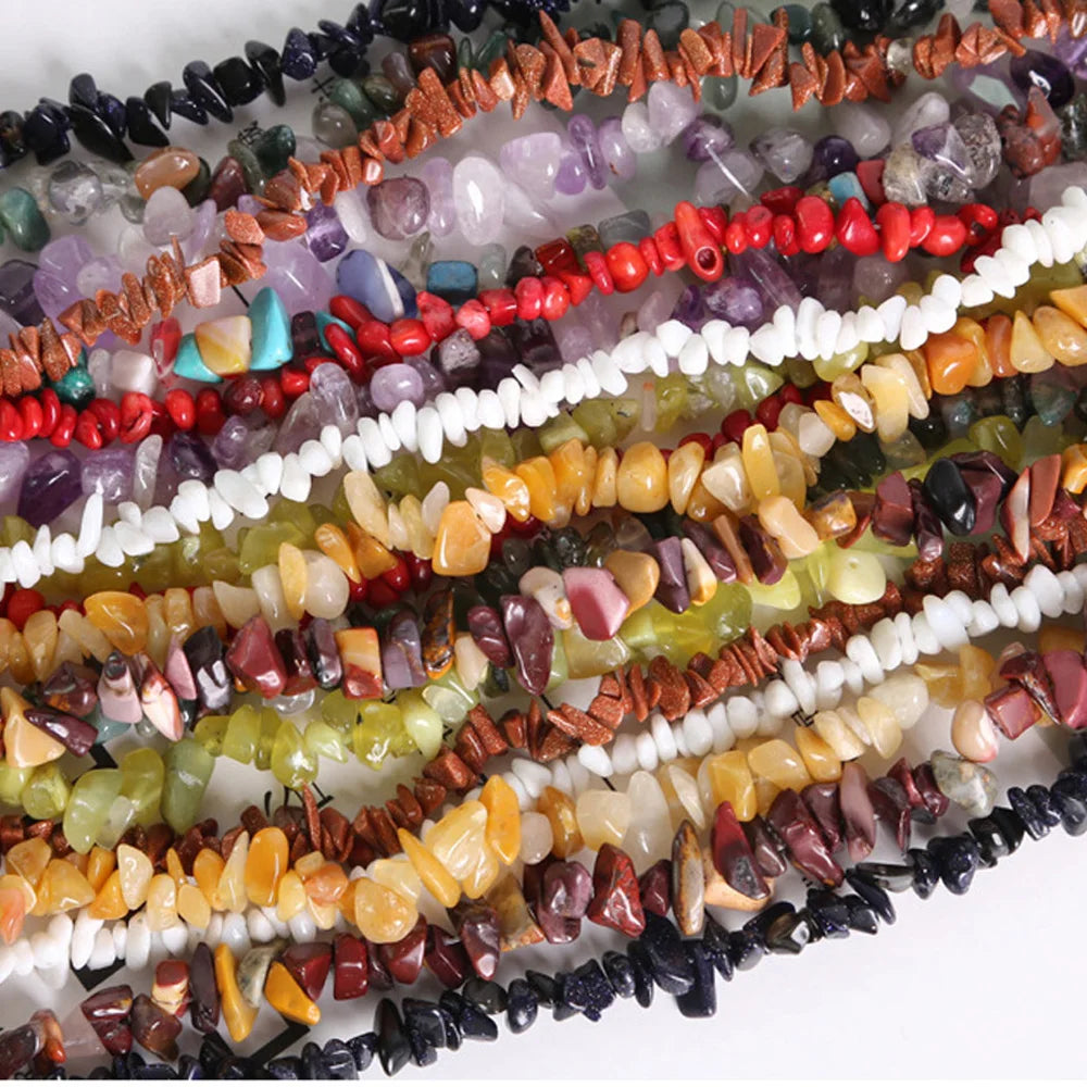 Bohemian Stone Bead Anklet Vintage Charm Ankle Jewelry