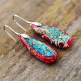 Bohemian Natural Stone Earrings For Women
