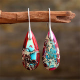 Bohemian Natural Stone Earrings For Women