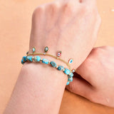 Bohemian Stone Eye Chain Anklet Bracelet Summer Jewelry