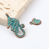 Bohemian Ocean Metal Charms Conch Seahorse Pendants DIY Jewelry