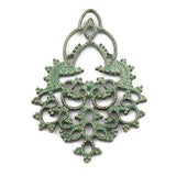 Bohemian Patina Connectors Antique Bronze Charms 10PCs