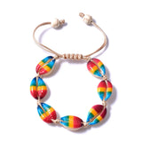 Bohemian Rainbow Sea Shell Bracelet Beach Accessories Women Bracelet