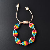 Bohemian Rainbow Sea Shell Bracelet Beach Accessories Women Bracelet