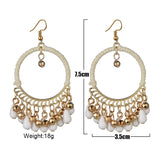 Bohemian Tassel Earrings Ethnic Style Geometric Statement Jewelry