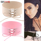 Colorful Velvet Chokers Necklace Women Accessories
