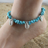 Bohemian Shell Anklets for Women - Summer Beach Foot Jewelry