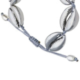 Bohemian Shell Beach Jewelry Silver Shell Bangles