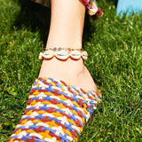 Bohemian Shell Rope Anklets for Women Beach Barefoot Bracelet