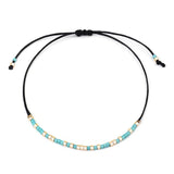 Small Acrylic Beads Ankle Bracelet Ethnic Foot Jewelry