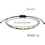 Small Acrylic Beads Ankle Bracelet Ethnic Foot Jewelry